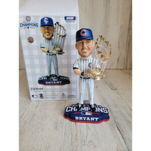 World Series champions Cubs Kris Bryant bobblehead Xmas figure‎ Decor baseball